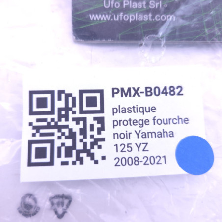 plastique protege fourche noir yamaha 125 yz 2008-2021 - 1087824003
