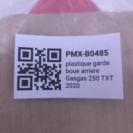 plastique garde boue arriere  gasgas 250 txt 2020 - bt93500ct-cyy-1
