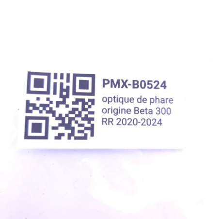optique de phare origine beta 300 rr 2020-2024 - 031.40.006.00.00