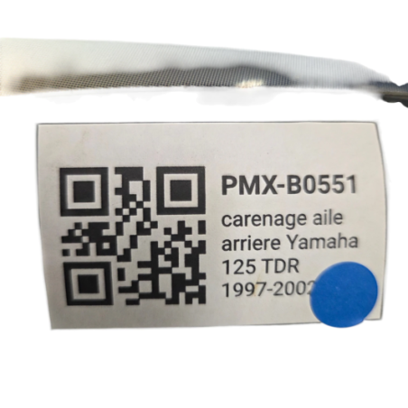 carenage aile arriere yamaha 125 tdr 1997-2002