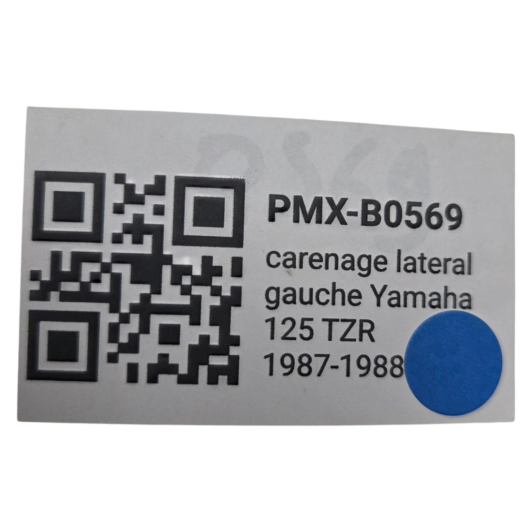 carenage lateral gauche yamaha 125 tzr 1987-1988