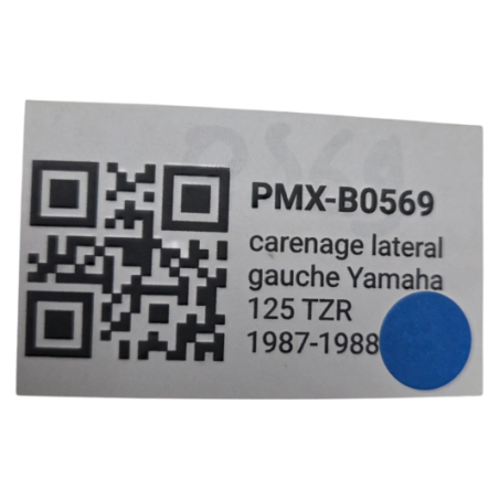 carenage lateral gauche yamaha 125 tzr 1987-1988