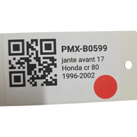 jante avant 17 honda 80 cr 1996-2002