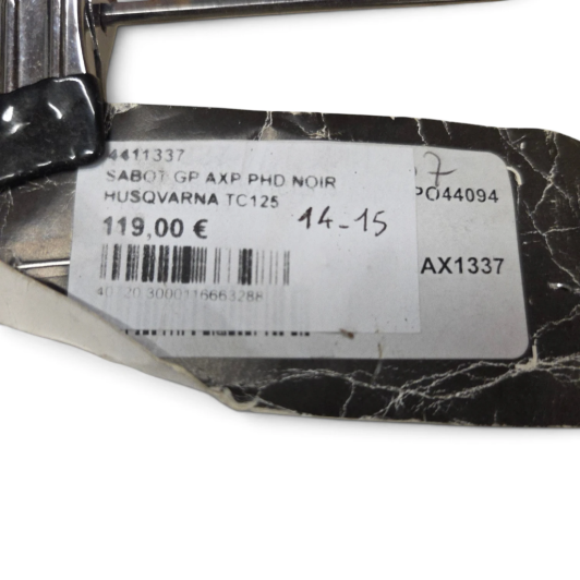 sabot moteur axp husqvarna 125 tc 2014-2015