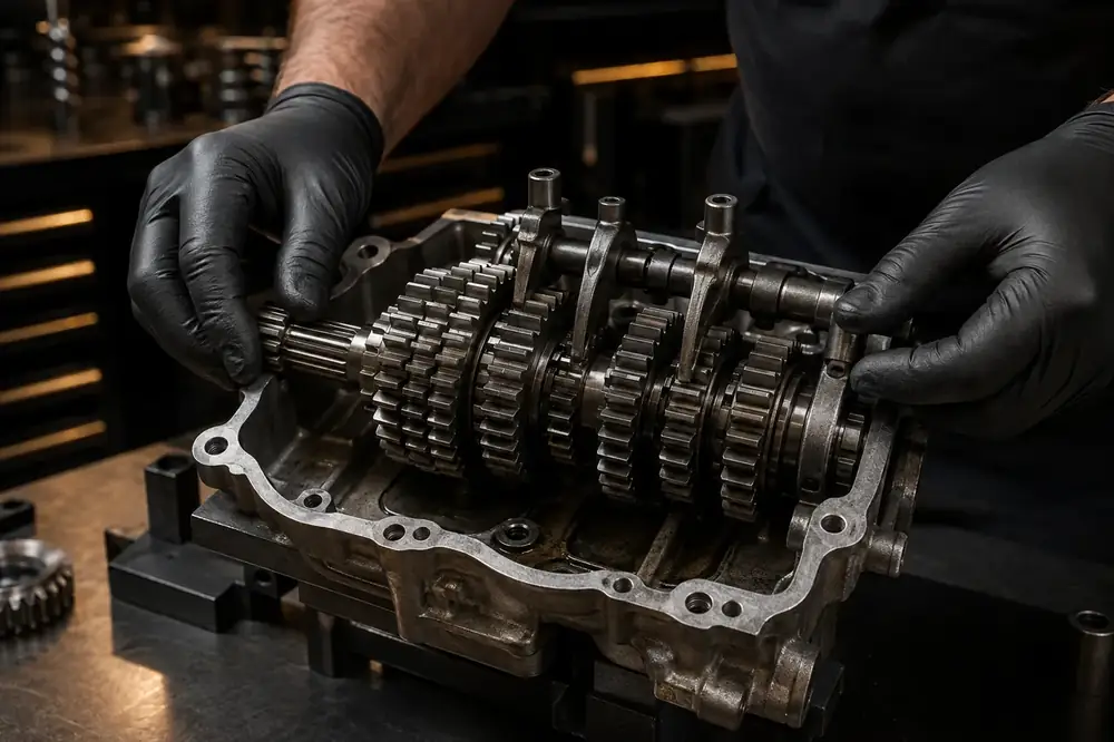 Test du passage des rapports avant fermeture du moteur